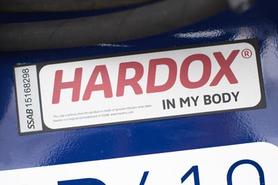Hardox in My Body steel