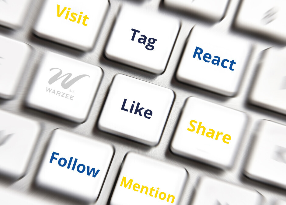 🌐 Warzée sa est présent sur les réseaux sociaux !